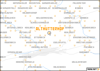 map of Althütterhof