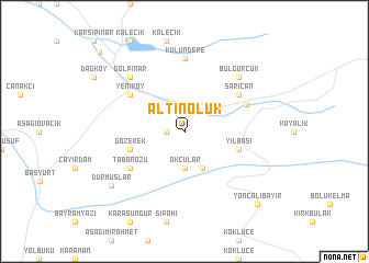 map of Altınoluk