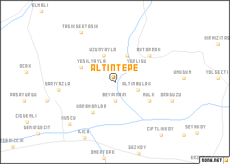 map of Altıntepe