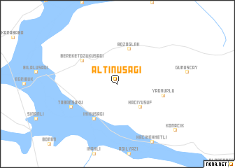 map of Altınuşağı