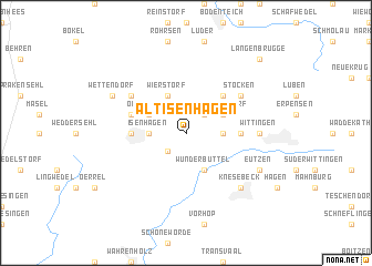 map of Alt Isenhagen