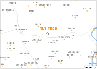 map of Altitude