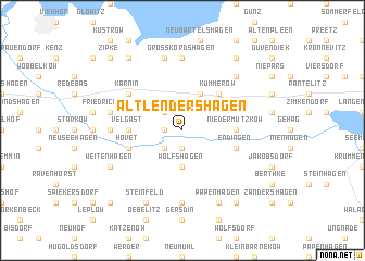 map of Altlendershagen