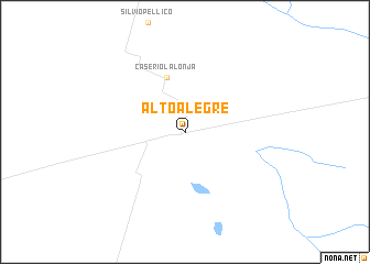 map of Alto Alegre