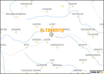 map of Alto Bonito