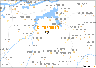 map of Alto Bonito