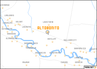 map of Alto Bonito