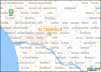 map of Alto da Vela