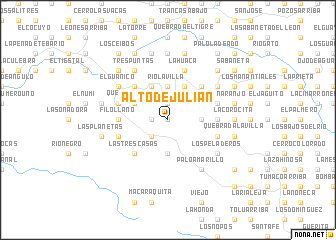 map of Alto de Julián