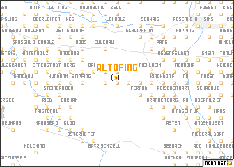 map of Altofing