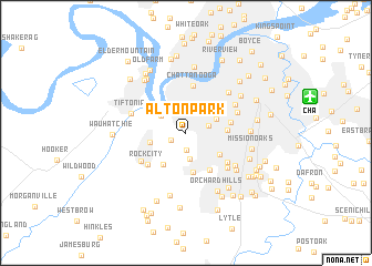 map of Alton Park