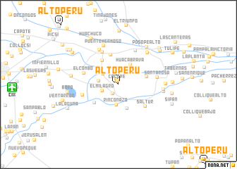 map of Alto Perú