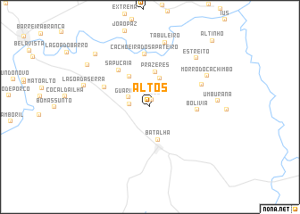 map of Altos
