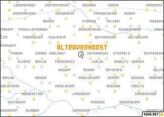 map of Alt Ravenhorst