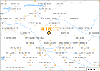 map of Altreetz