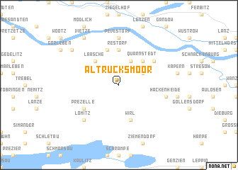 map of Alt Rucksmoor