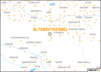 map of Alt-Sankt Michael