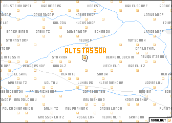 map of Alt Stassow