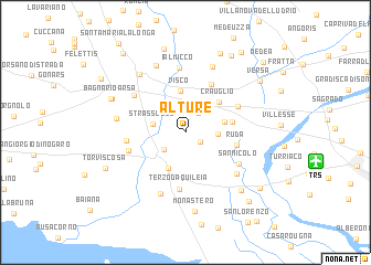 map of Alture