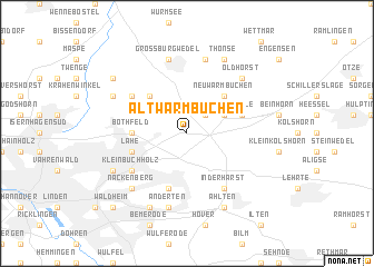 map of Altwarmbüchen