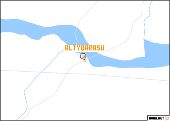 map of Altyqarasū