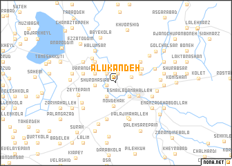 map of Ālūkandeh