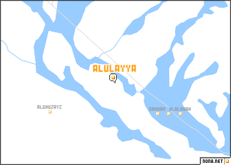 map of Al ‘Ulayyāʼ