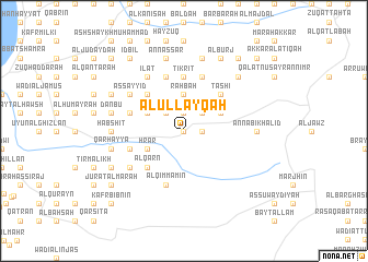 map of Al ‘Ullayqah