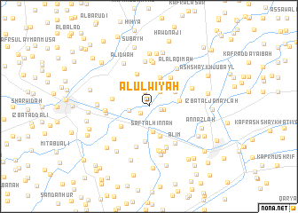 map of Al ‘Ulwīyah