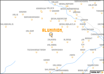 map of Ālūmīnīom