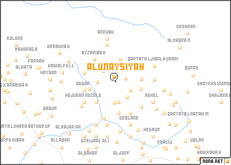 map of Al Unaysīyah