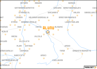 map of Alunu