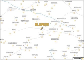 map of Alupere