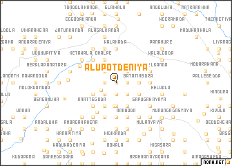 map of Alupotdeniya