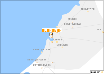 map of Al ‘Urūbah