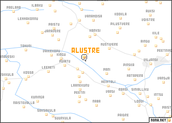 map of Alustre