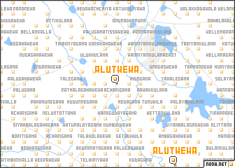 map of Alutwewa