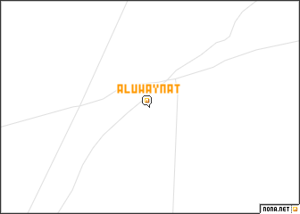 map of Al ‘Uwaynāt