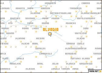 map of Alvadia