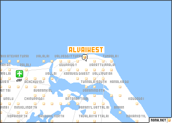 map of Alvai West