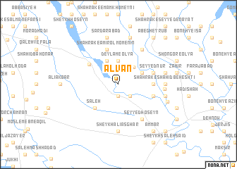 map of ‘Alvān