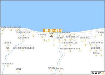 map of ‘Alvī Kolā