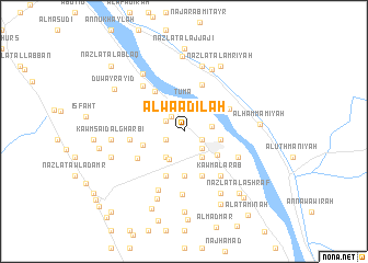 map of Al Wa‘āḑilah