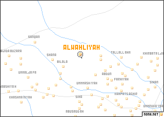 map of Al Waḩlīyah