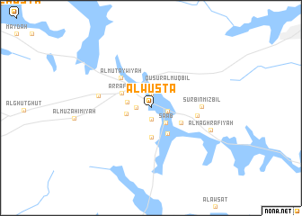 map of Al Wusţá