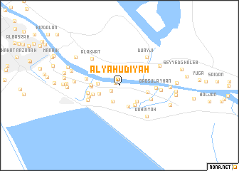 map of (( Al Yahūdīyah ))