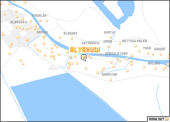 map of (( Al Yahūdī ))