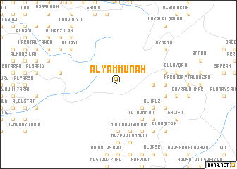 map of Al Yammūnah