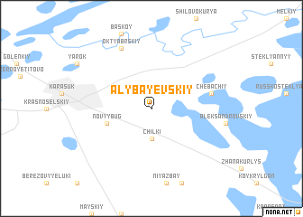 map of Alybayevskiy