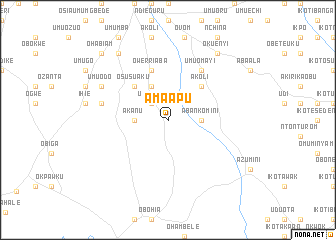 map of Ama Apu
